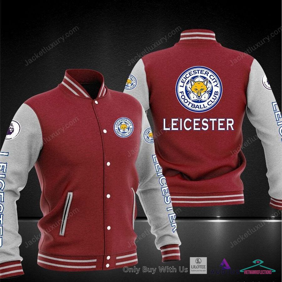 NEW Leicester City F.C Baseball Jacket 4