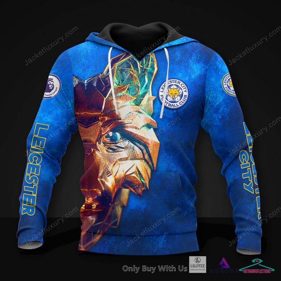 NEW Leicester City F.C Blue Hoodie, Pants 21