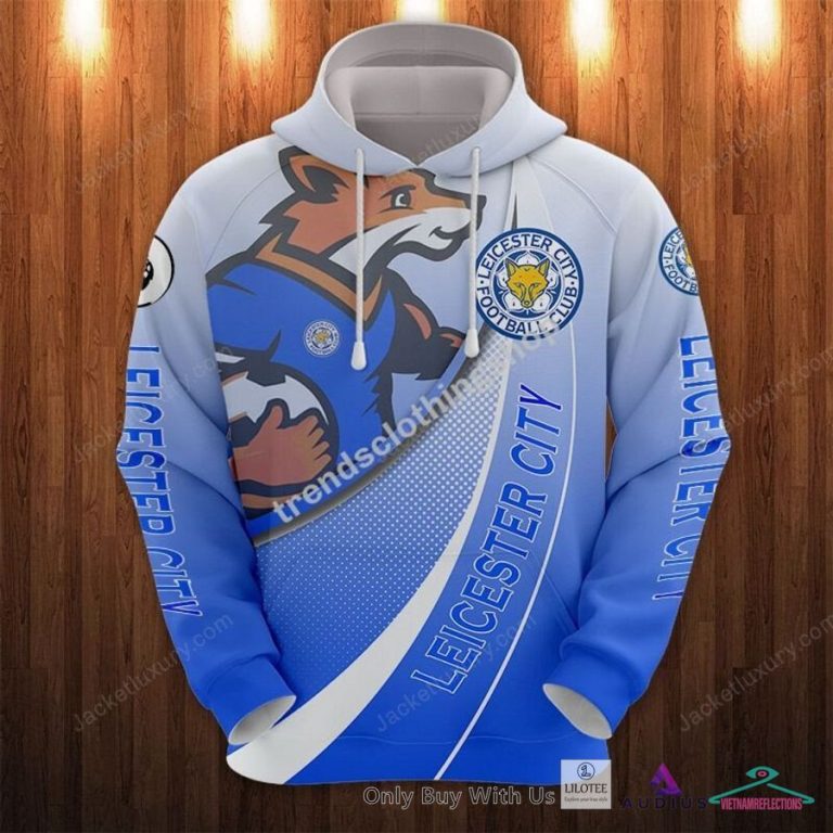 Leicester City Football Club Hoodie, Bomber Jacket - Studious look