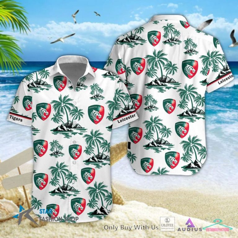 Leicester Tigers Green Hawaiian Shirt, Short - Wow! This is gracious