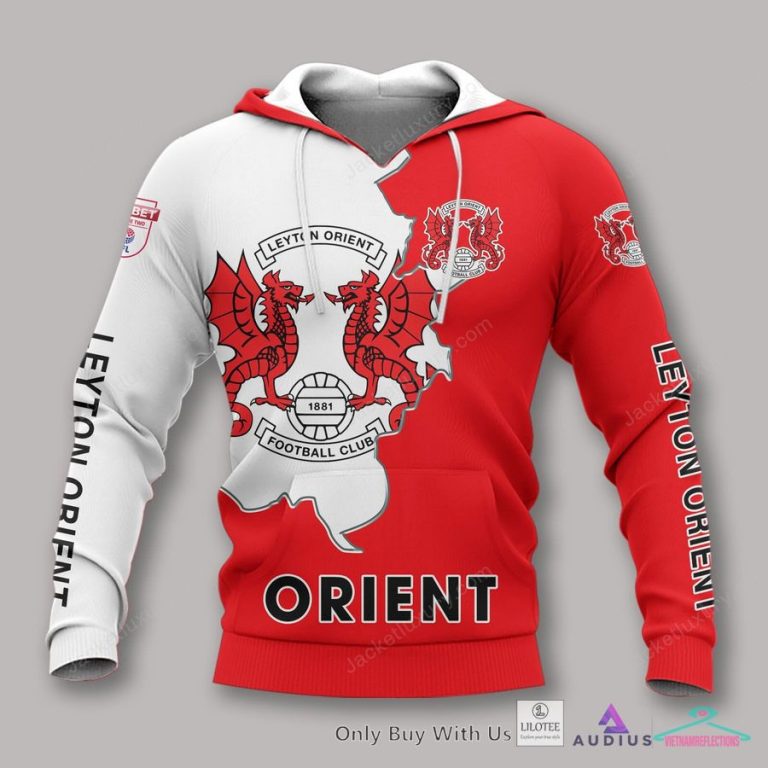 Leyton Orient Red White Polo Shirt, hoodie - Trending picture dear