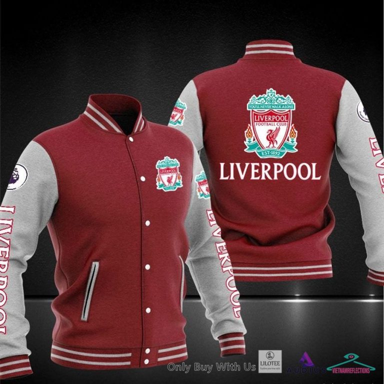 NEW Liverpool F.C Baseball Jacket 8