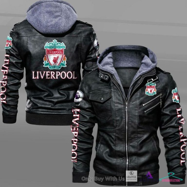 NEW Liverpool F.C Leather Jacket 3