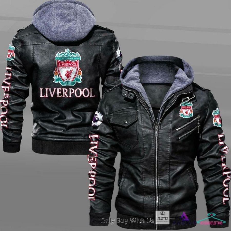 NEW Liverpool F.C Leather Jacket 1