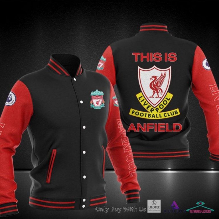 NEW Liverpool F.C This is anfield Baseball Jacket 6