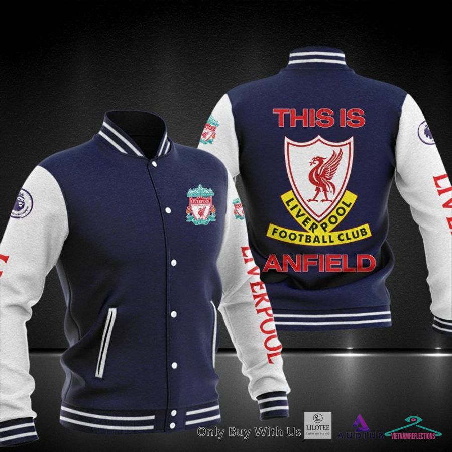 NEW Liverpool F.C This is anfield Baseball Jacket 4