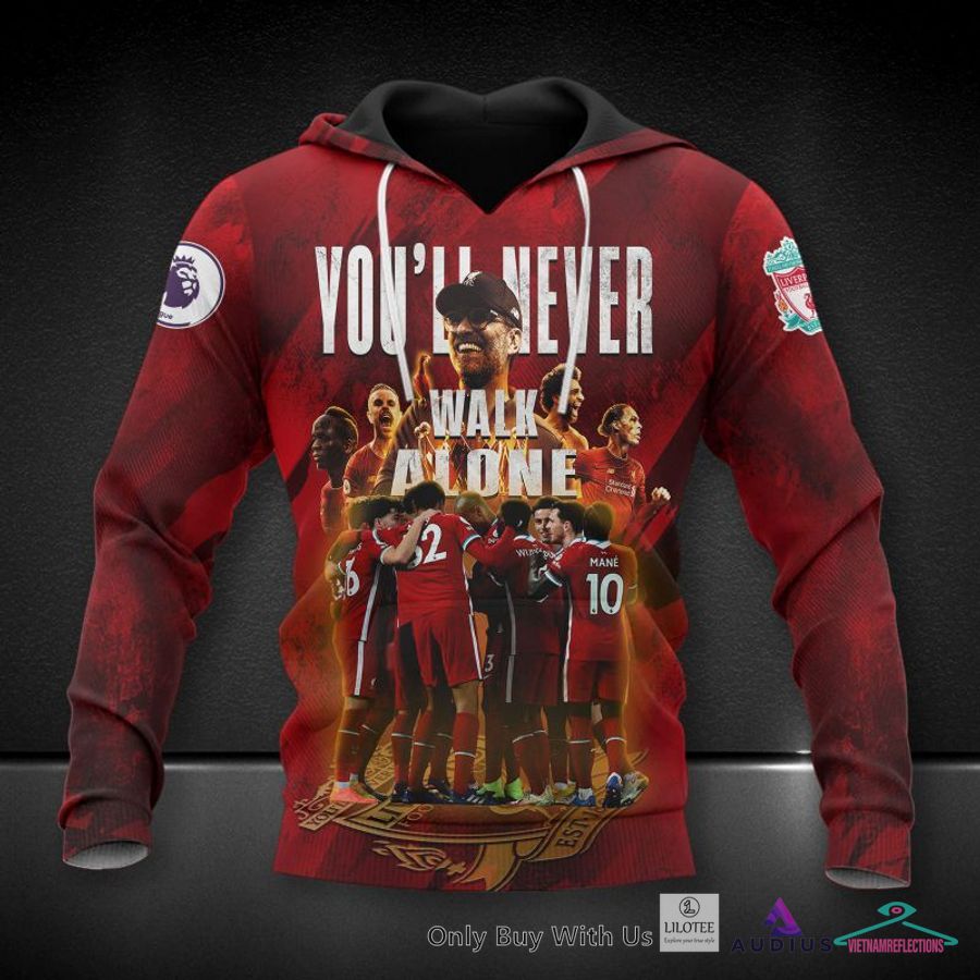NEW Liverpool F.C You will never walk alone Hoodie, Pants 21