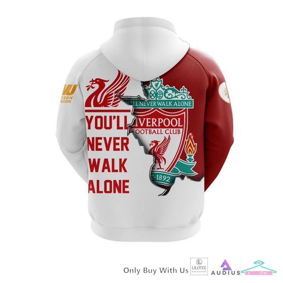NEW Liverpool You will never walk alone red white Hoodie, Pants 2