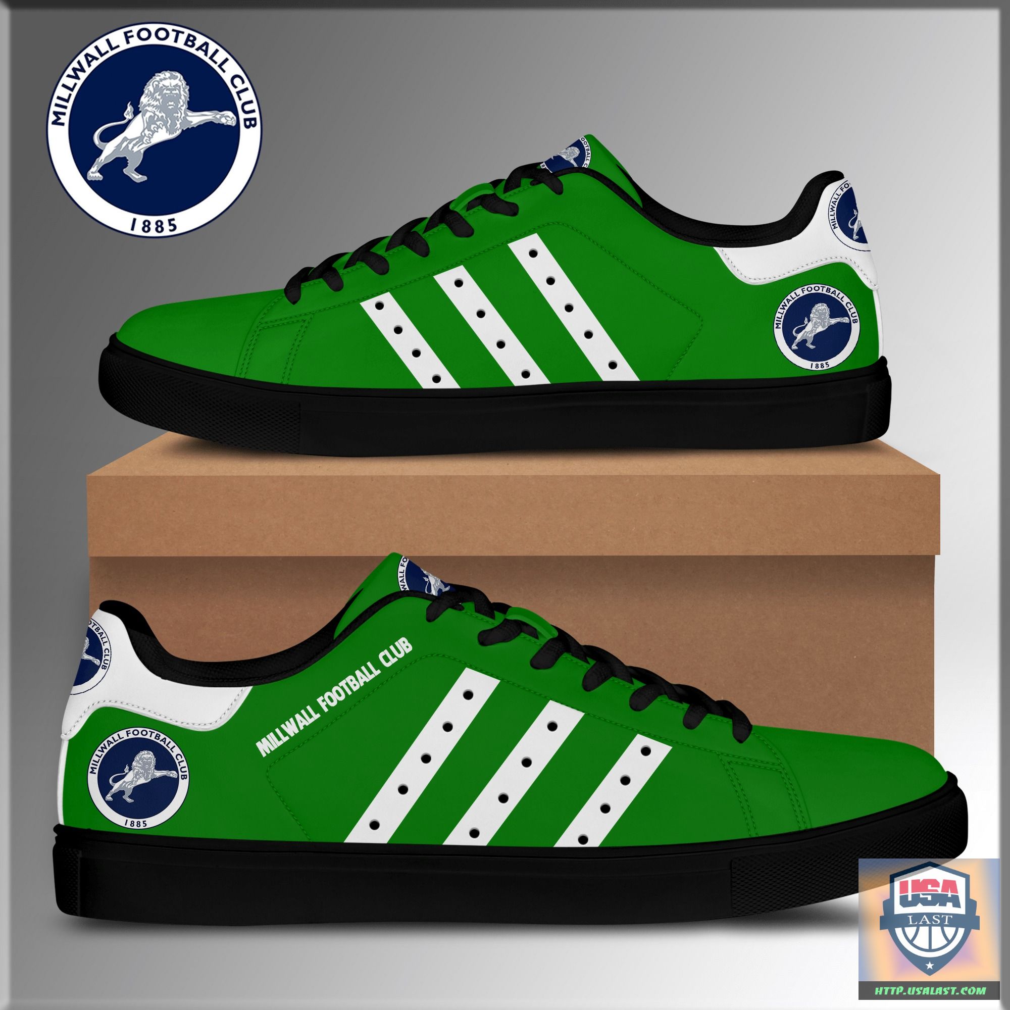 Millwall F.C Green Stan Smith Shoes