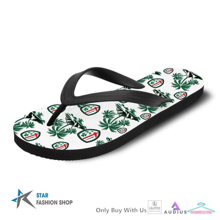 London Irish Flip Flop - Natural and awesome