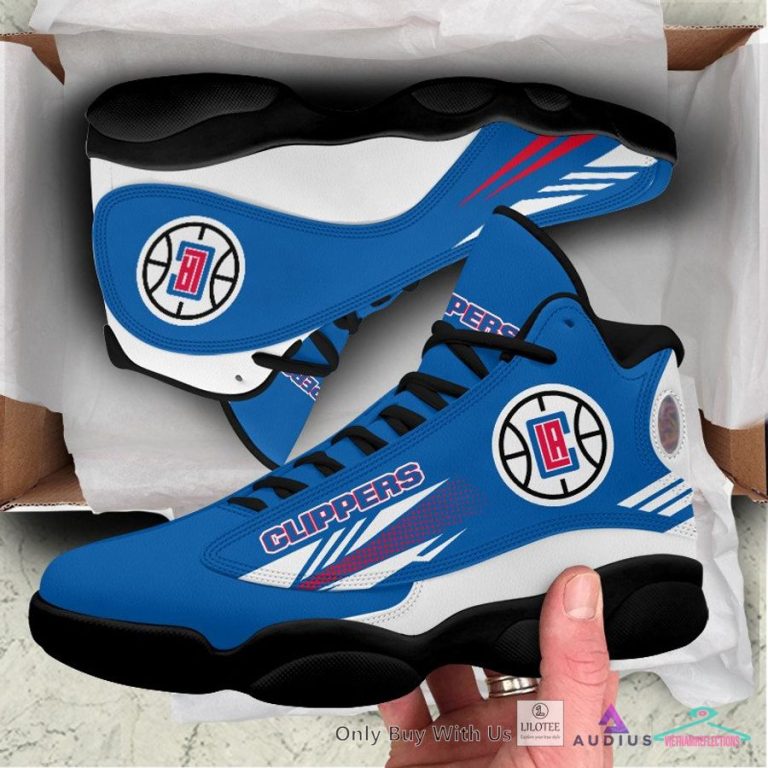 Los Angeles Clippers Air Jordan 13 Sneaker - Natural and awesome