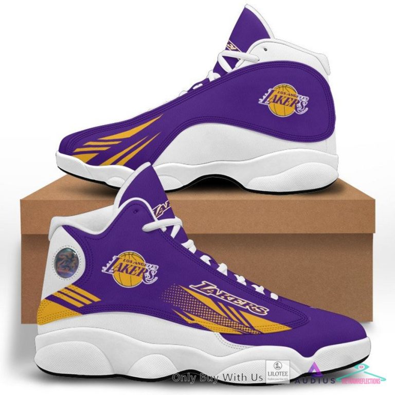 Los Angeles Lakers Air Jordan 13 Sneaker - Wow! This is gracious