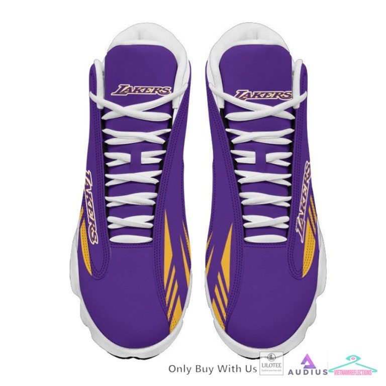 Los Angeles Lakers Air Jordan 13 Sneaker - Is this your new friend?
