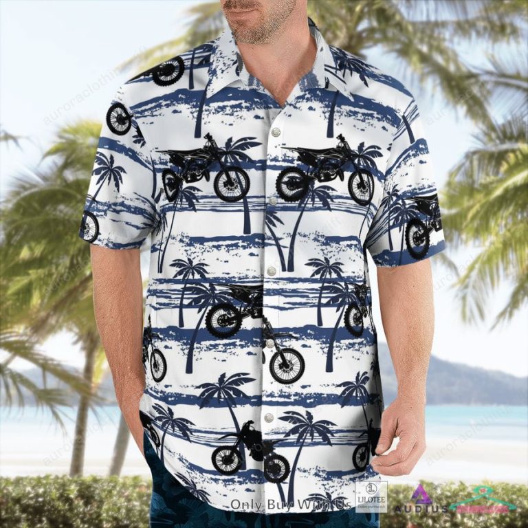 Love Dirt Bikes Pattern Hawaiian Shirt, Short - You look too weak