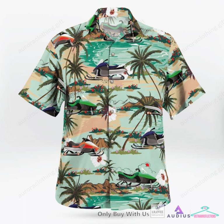 Love Snowmobiles Beach Hawaiian Shirt, Short - Wow! This is gracious
