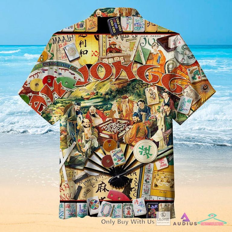 Mah Jongg Masters Casual Hawaiian Shirt - Nice shot bro
