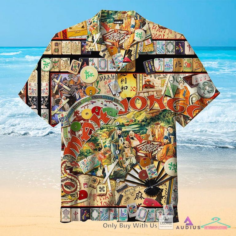 Mah Jongg Masters Casual Hawaiian Shirt - Cutting dash