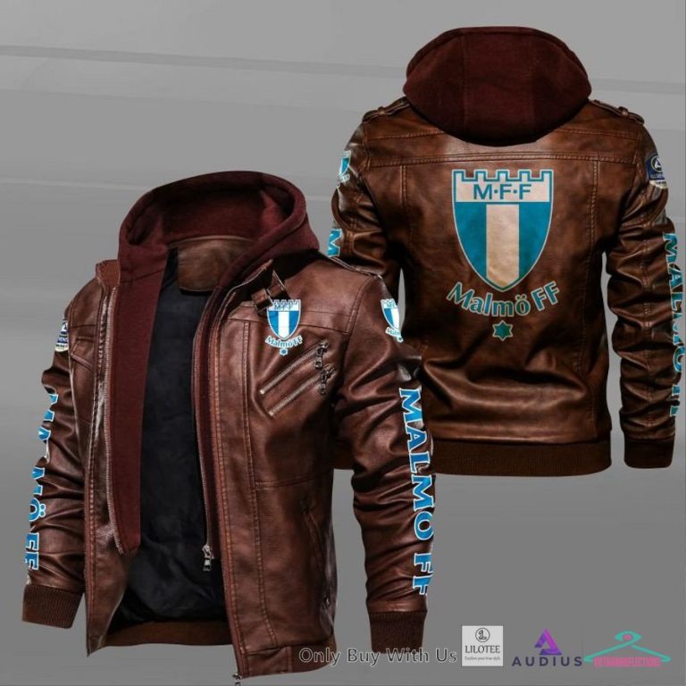 Malmo FF Leather Jacket - Super sober