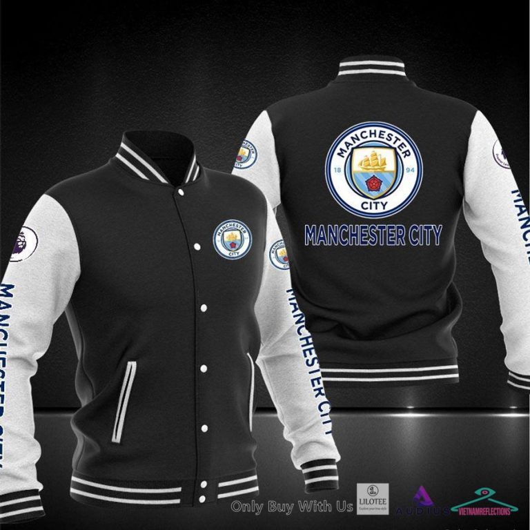 NEW Manchester City F.C Baseball Jacket 5
