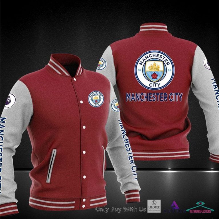 NEW Manchester City F.C Baseball Jacket 8