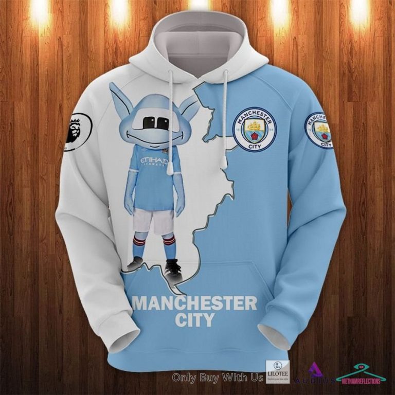 NEW Manchester City F.C Light blue Hoodie, Pants 10