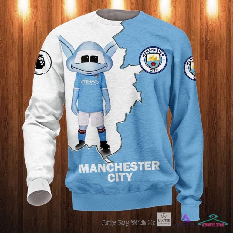 NEW Manchester City F.C Light blue Hoodie, Pants 13