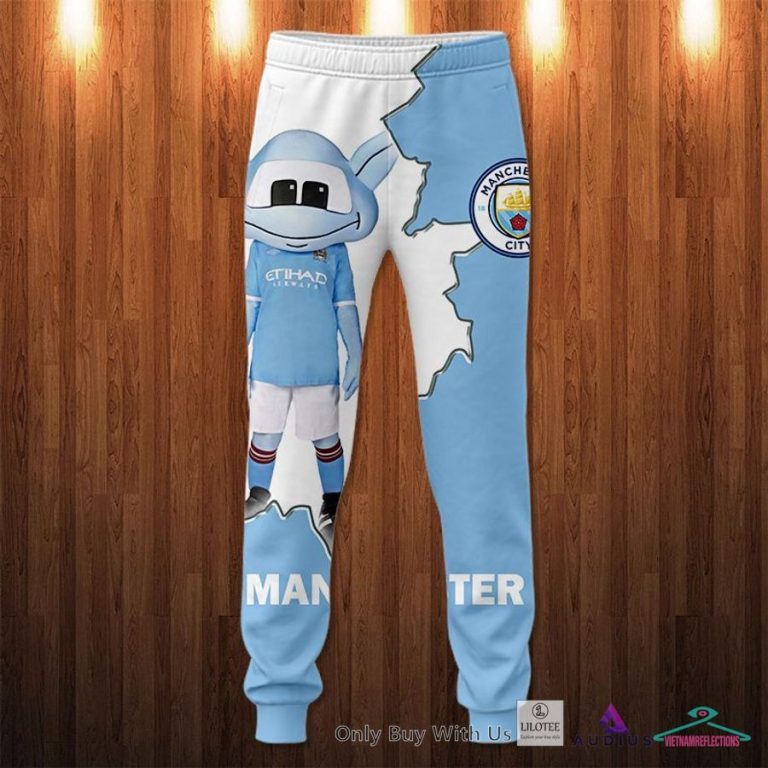 NEW Manchester City F.C Light blue Hoodie, Pants 14