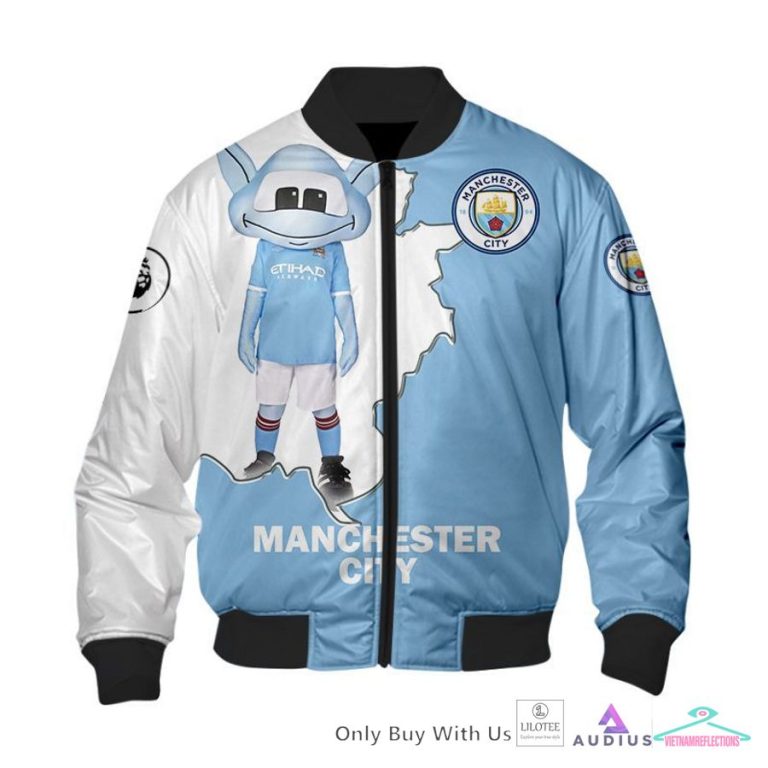 NEW Manchester City F.C Light blue Hoodie, Pants 15