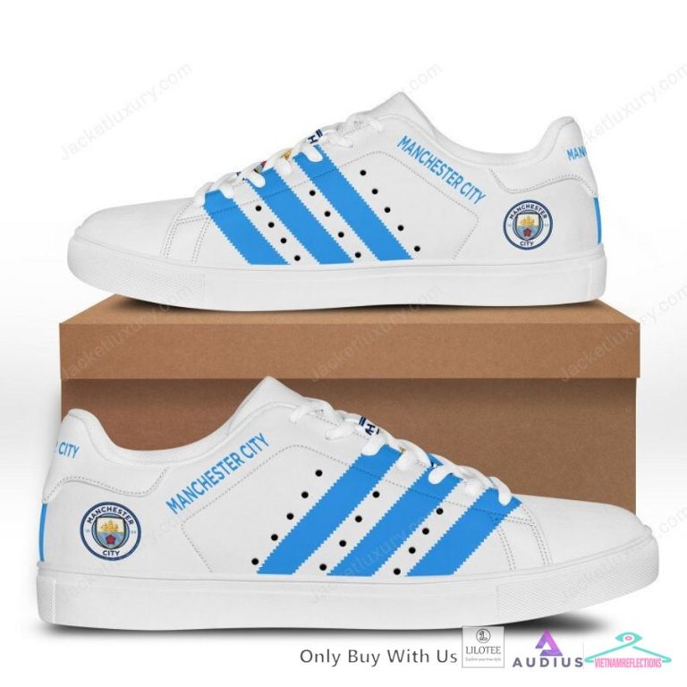 NEW Manchester City F.C Stan Smith Shoes 12