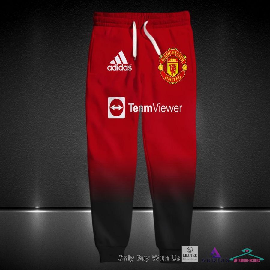 NEW Manchester United Adidas Hoodie, Pants 5