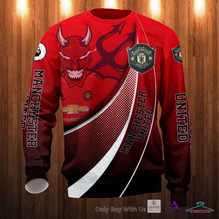 NEW Manchester United Red Devils Hoodie, Pants 14