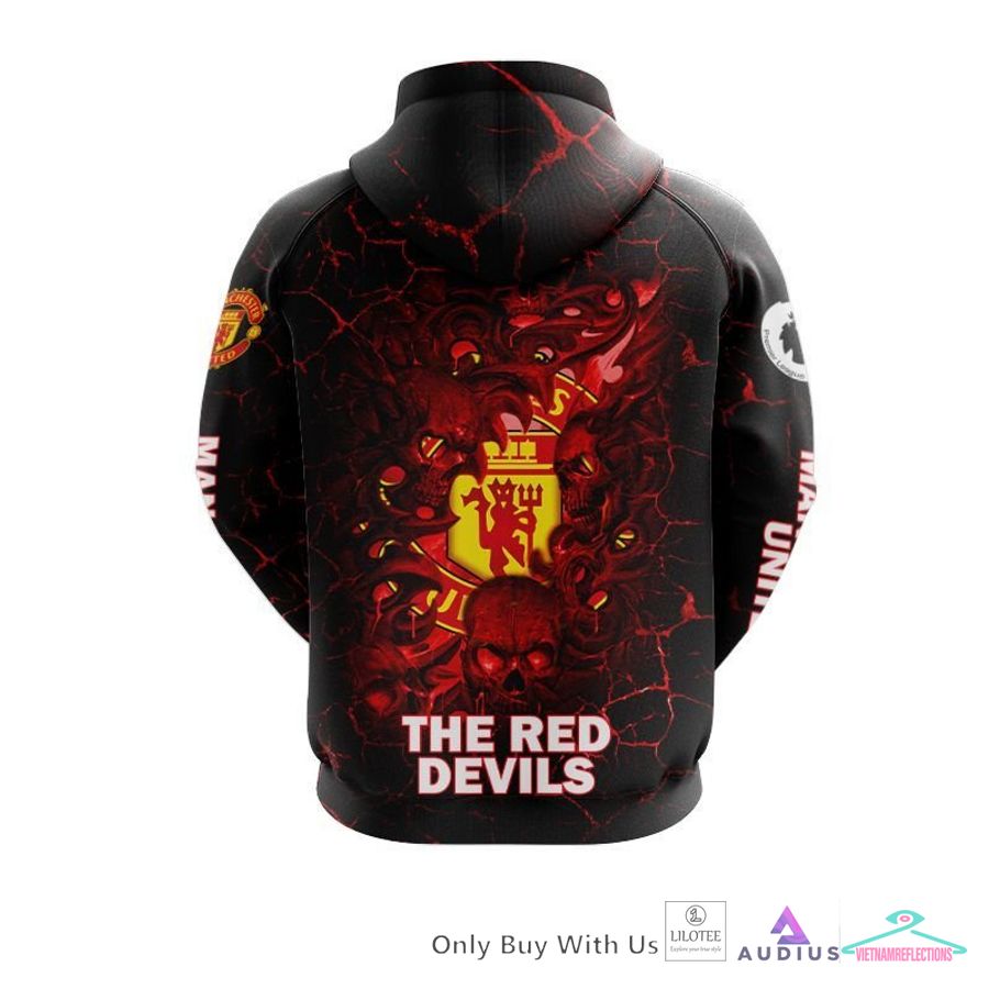NEW Manchester United Skull Hoodie, Pants 32