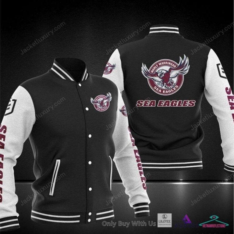 Manly Warringah Sea Eagles Baseball Jacket - You guys complement each other