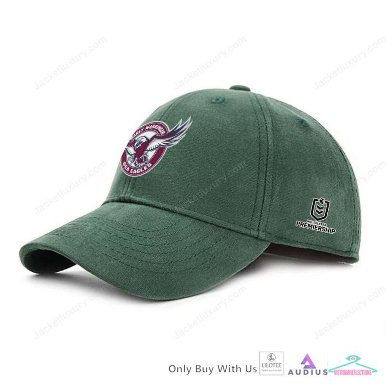 Manly Warringah Sea Eagles Cap - Bless this holy soul, looking so cute