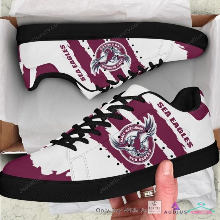 Manly Warringah Sea Eagles Stan Smith Shoes - Stand easy bro