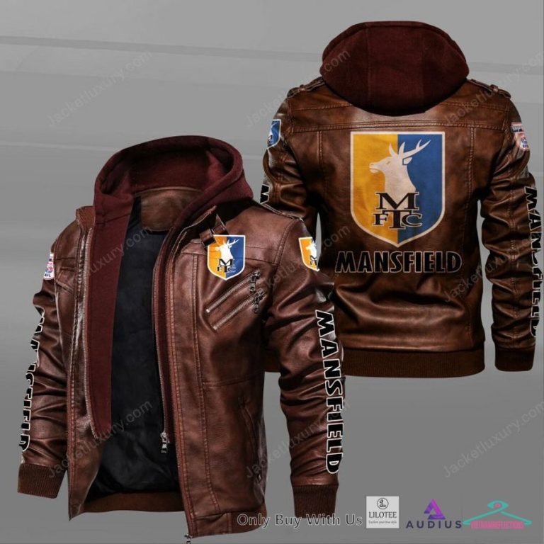 Mansfield Town Leather Jacket - I am in love with your dress