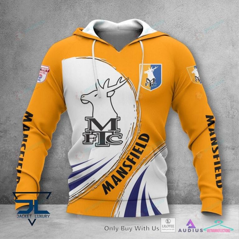 Mansfield Town Orange white Polo Shirt, hoodie - My favourite picture of yours