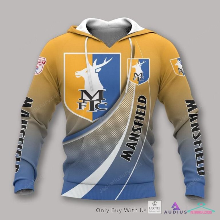 Mansfield Town Polo Shirt, Hoodie - Radiant and glowing Pic dear