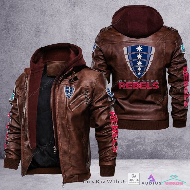 Melbourne Rebels Leather Jacket - Stand easy bro