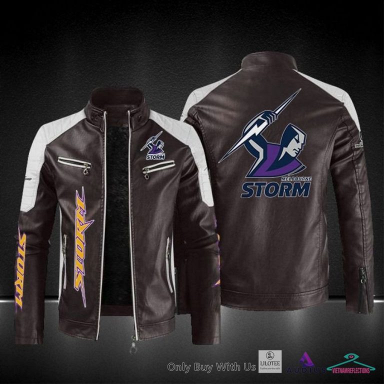 Melbourne Storm Collar Block Leather - Awesome Pic guys