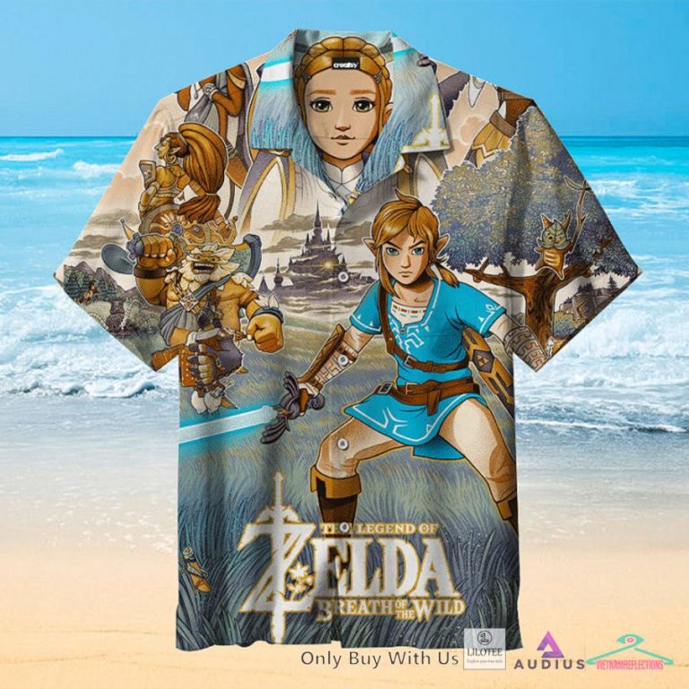MEMORIES OF HYRULE Casual Hawaiian Shirt - Wow! What a picture you click