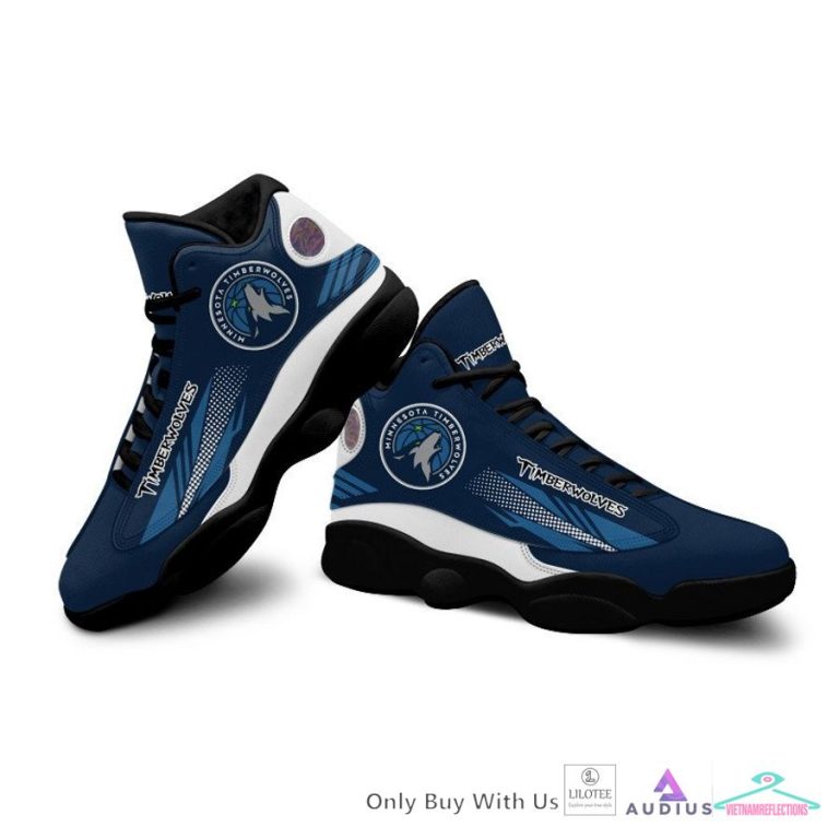 Minnesota Timberwolves Air Jordan 13 Sneaker - Eye soothing picture dear