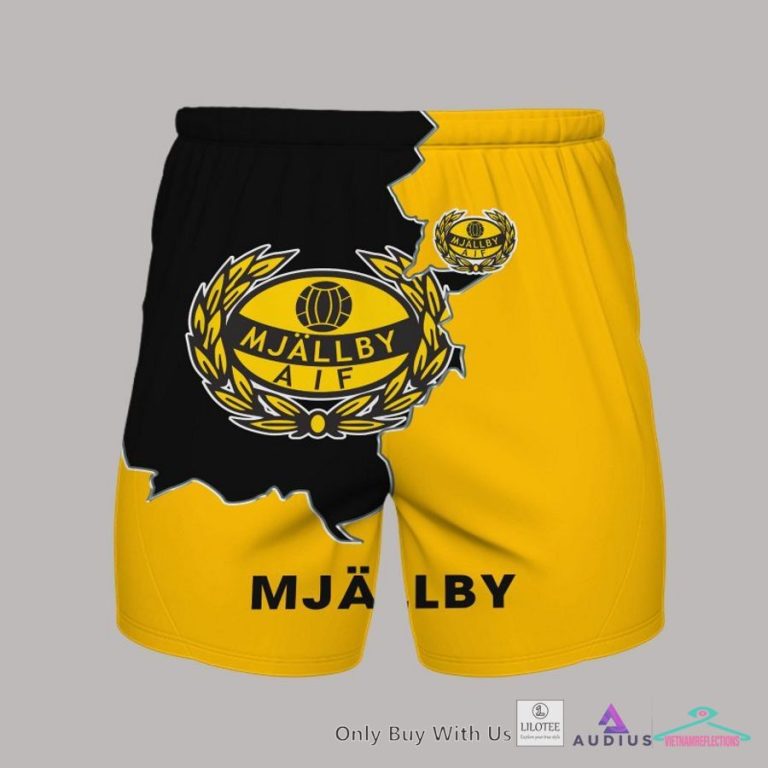 Mjallby AIF Yellow Hoodie, Shirt - Loving click