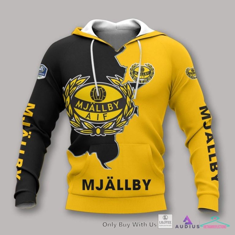 Mjallby AIF Yellow Hoodie, Shirt - You look beautiful forever