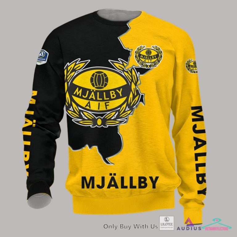 Mjallby AIF Yellow Hoodie, Shirt - Hey! Your profile picture is awesome