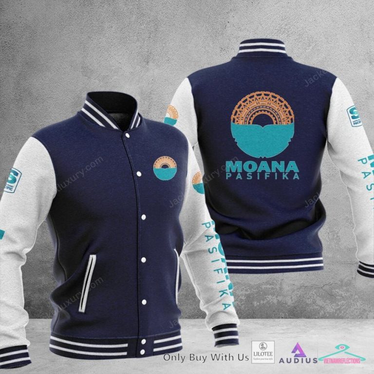 Moana Pasifika Baseball jacket - The power of beauty lies within the soul.
