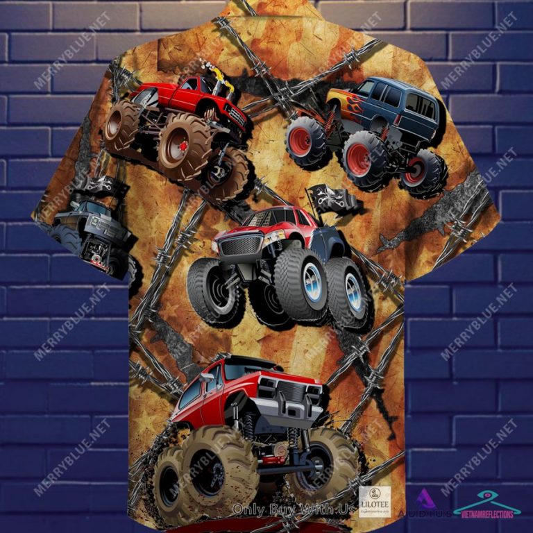 Monster Truck Is My Toy Casual Hawaiian Shirt - You tried editing this time?