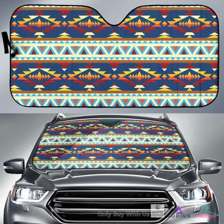 Native American Pride Car Sun Shades - This is your best picture man