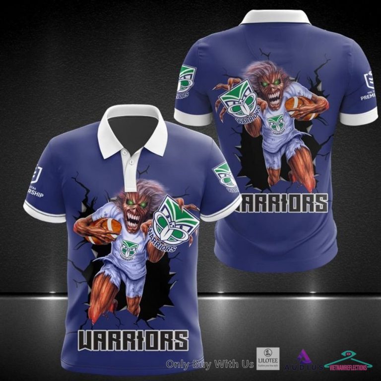 NEW New Zealand Warriors iron Maiden Hoodie, Shirt