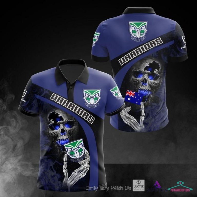 NEW New Zealand Warriors Skull Hoodie, Shirt